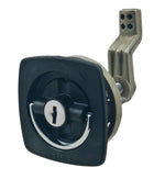 Load image into Gallery viewer, 2-1/2X2-1/2 BLK FLUSH LATCH