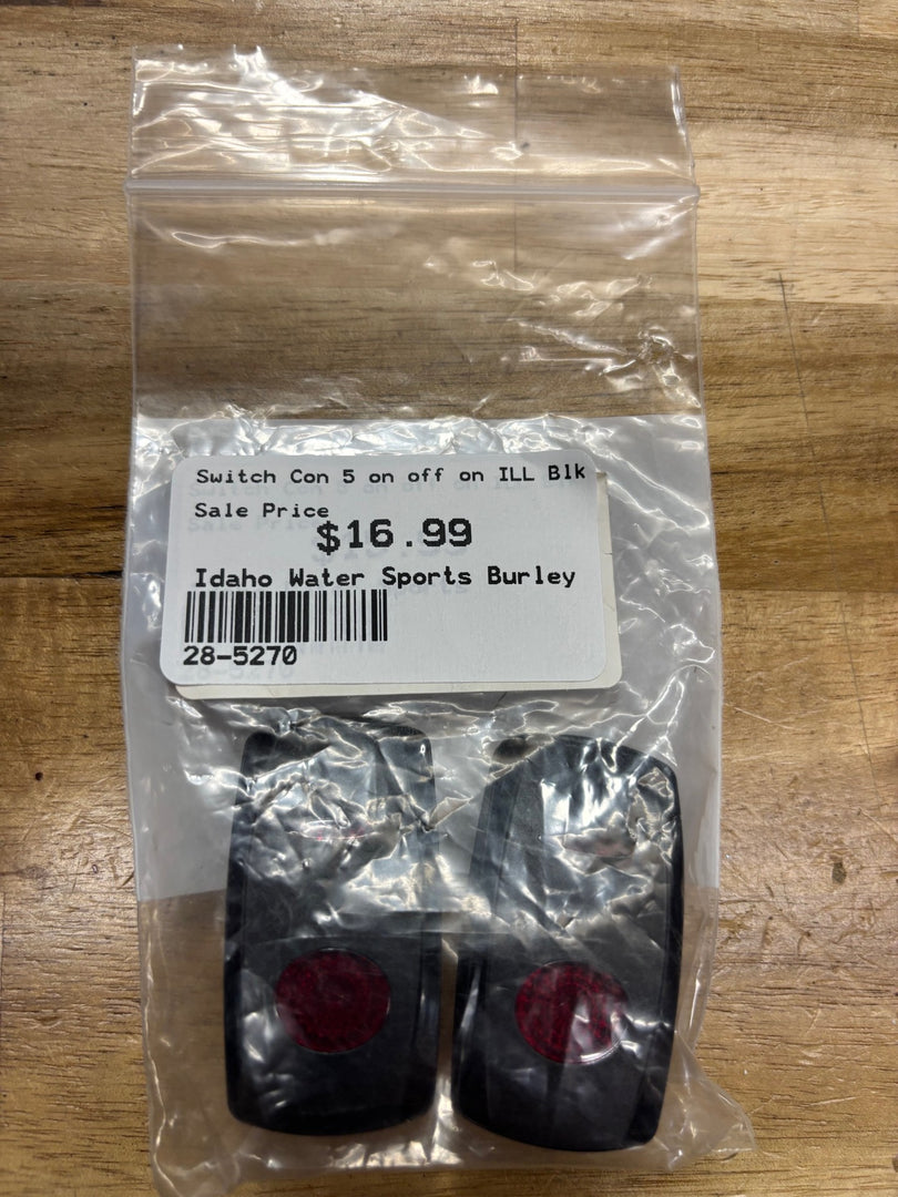 Switch Con 5 on off on ILL Blk