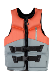 TRA Girl's - US/CA CGA Life Vest - Salmon / Grey - Teen (75-125lbs)