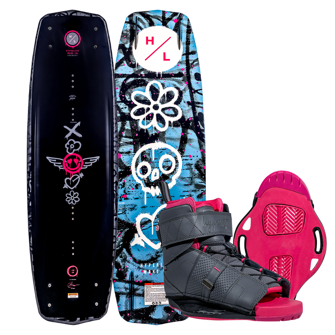 Hyperlite 136 Journey w/Viva 4-8.5 Wakeboard Package