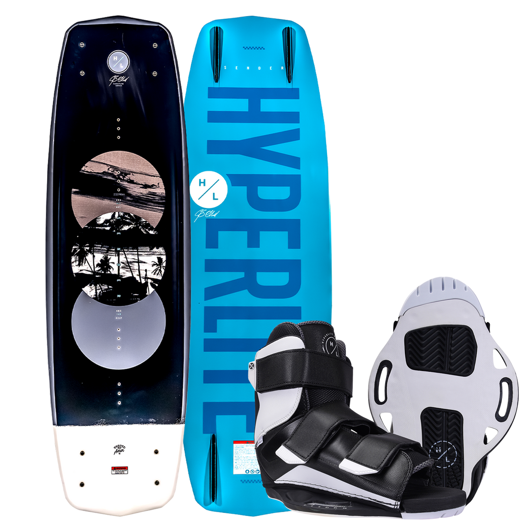Hyperlite 144 Sender w/Formula 10-14 Wakeboard Package
