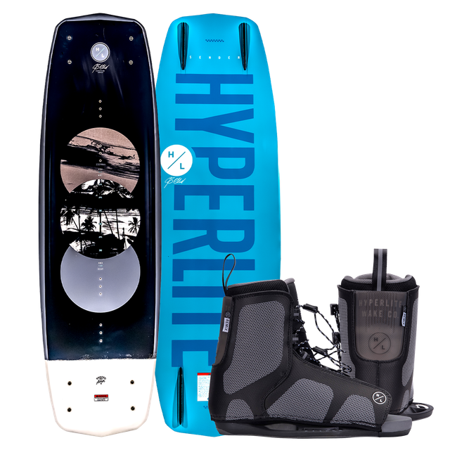 Hyperlite 132 Sender w/Remix 4-8 Wakeboard Package