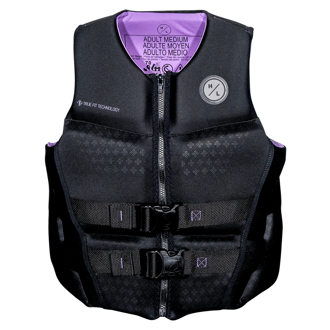 HL Wmns Ambition HRM NEO Vest Purple/Black XL