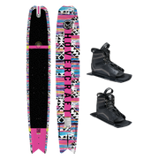 HO 65 Hovercraft Tribal Pink w/Stance UltraLite Dbl 5.5-9.5 Water Ski