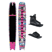 HO 65 Hovercraft Tribal Pink w/Stance UltraLite 8.5-12.5 ARTP Water Ski