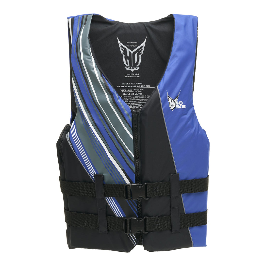 HO Mens Infinite Vest Tall Blk/Blu - 5X
