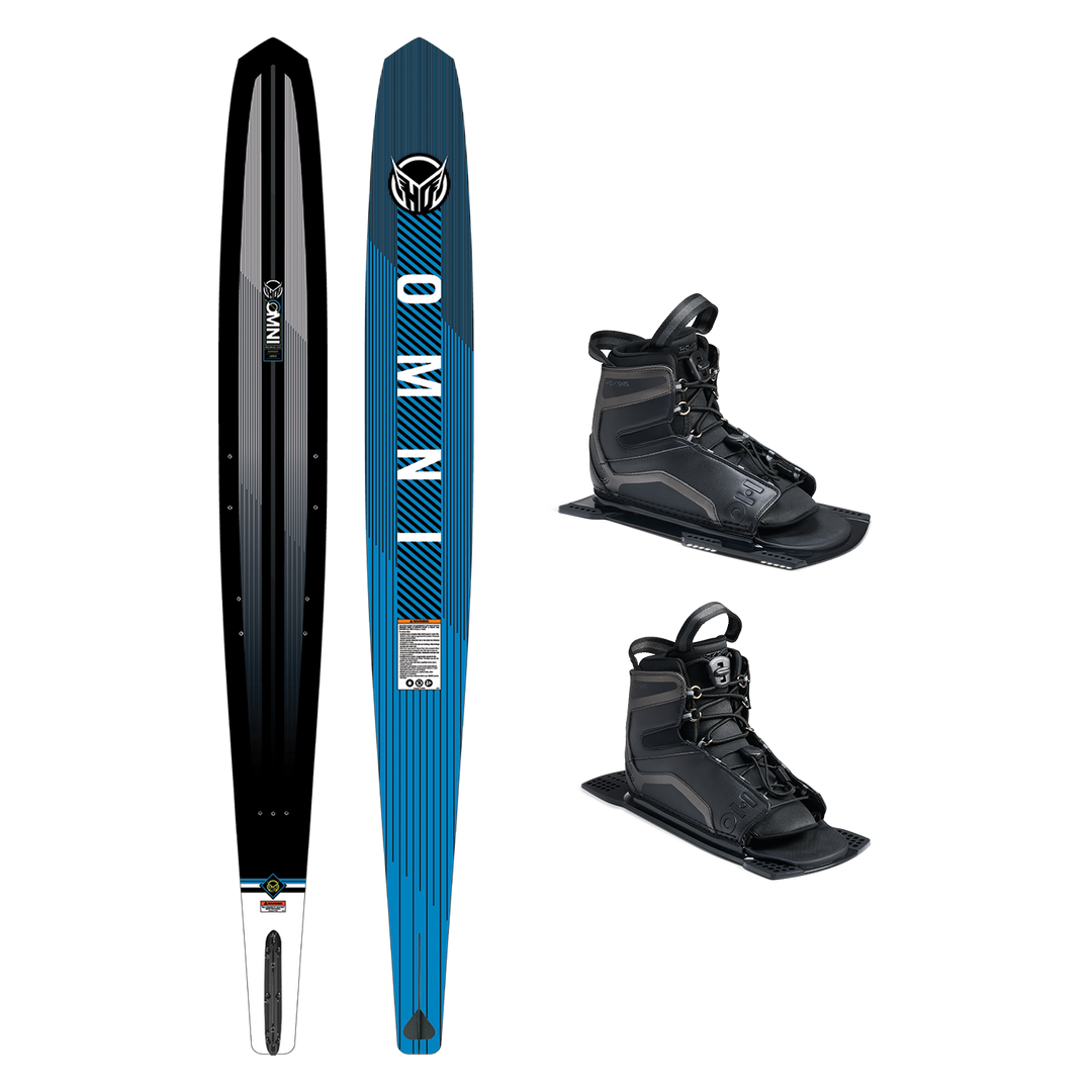 HO 65 Omni w/Stance UltraLite Dbl 7-11 Water Ski