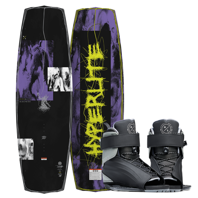Hyperlite 138 Blueprint w/Session Binding 7-10.5 Wakeboard Package