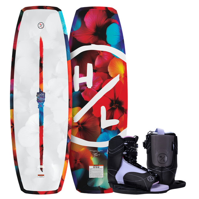 Hyperlite 127 Murray Jr Girls w/Jinx 4-8.5 Wakeboard Package