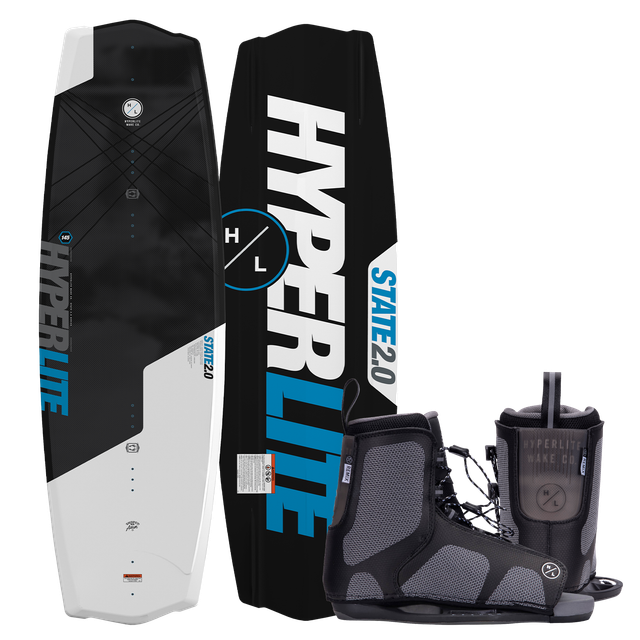 Hyperlite 135 State w/Remix 4-8 Wakeboard Package