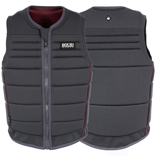 LIQUID FORCE FUSE COMP LG CHARCOAL VEST