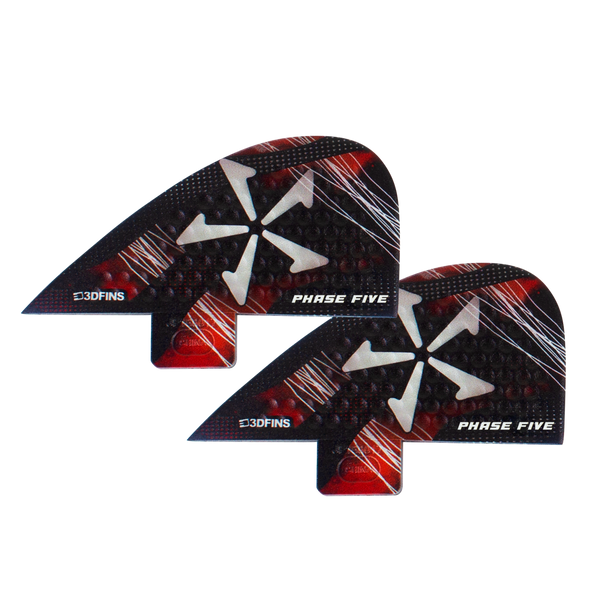 3D DIMPSTER TWIN FIN SET- MODEL X