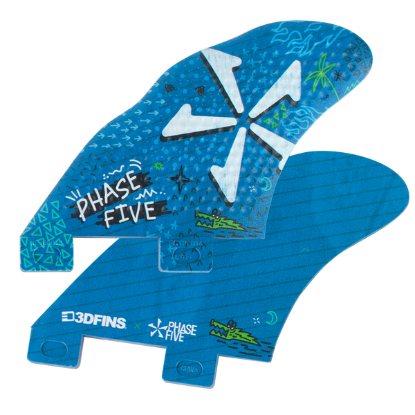 3D SPEED BASE TWIN FIN SET- PAYNE