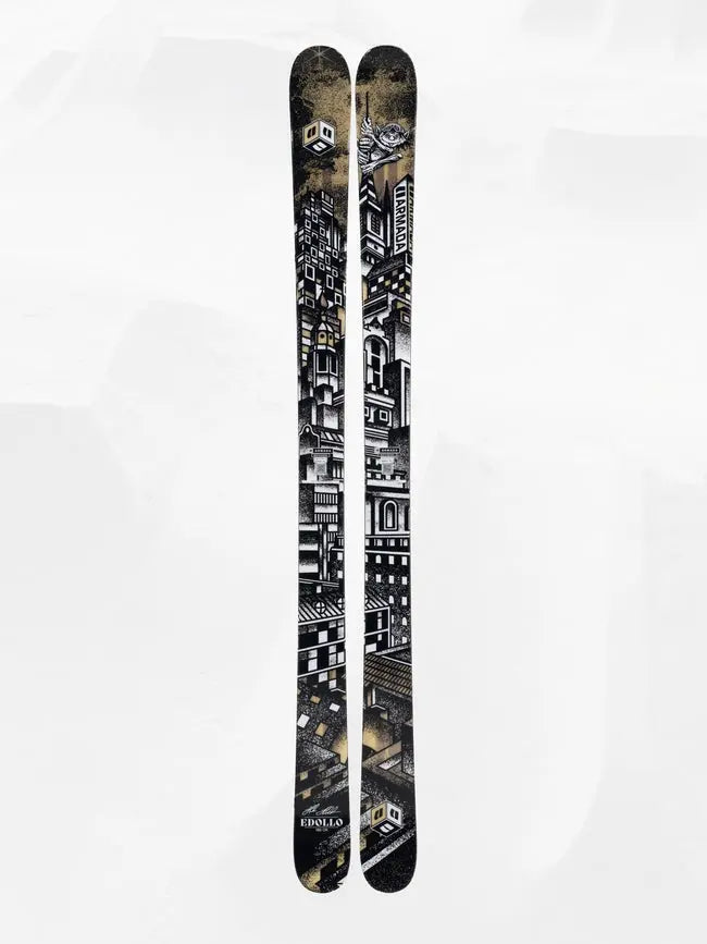 EDOLLO SKI'S -BLACK & GOLD - MEN