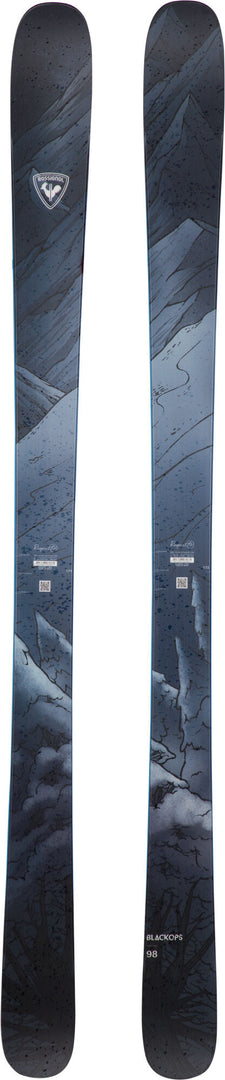 SKI'S 182 BLK/ BLACKOPS 98 OPEN
