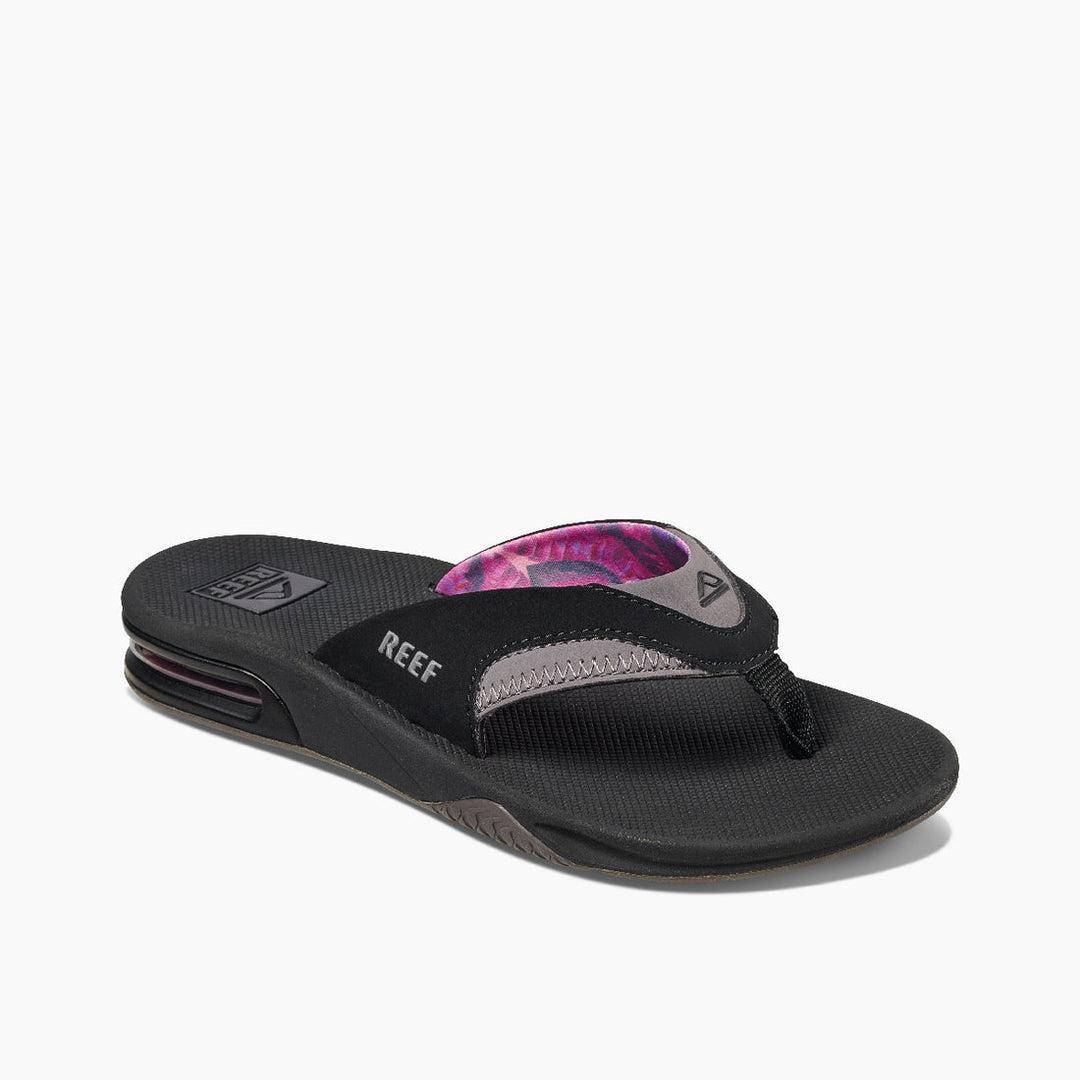 REEF FANNING BLK SIZE 8