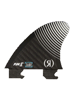 Load image into Gallery viewer, 3.0 in. - Floating Fin-S 2.0 - Blueprint - Center Surf Fin - Carbon
