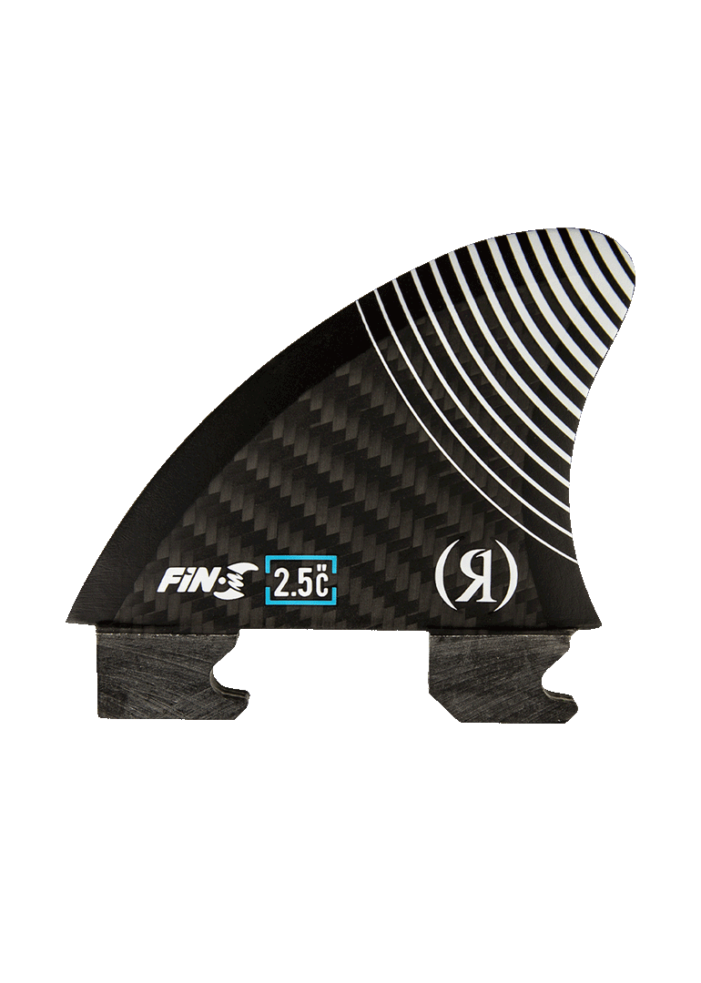 Ronix 2.5 in. - Floating Button - Blueprint - Center Surf Fin - Carbon