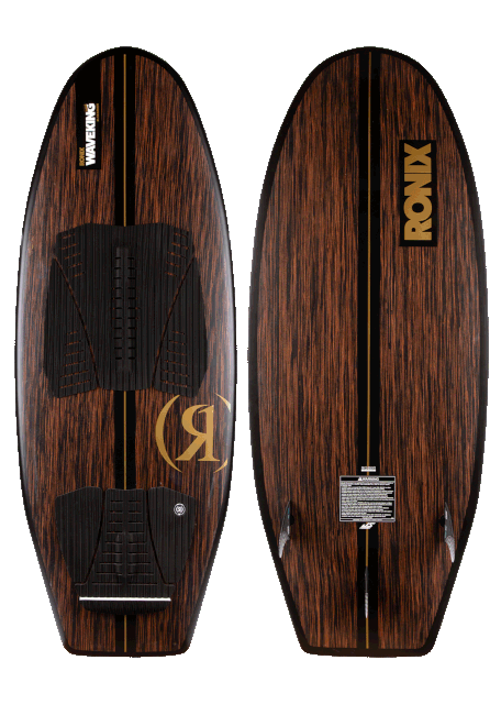 Koal Classic - Wave King Skimmer - Walnut / Black / Gold - 5'1
