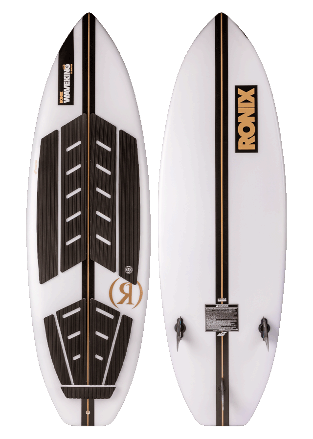 Flyweight Wave King Surfer White / Black / Gold - 5'7