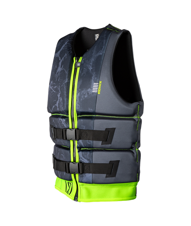Ronix Dyno - Yes - L70 - US/CA CGA Life Vest - Black/Lime - S