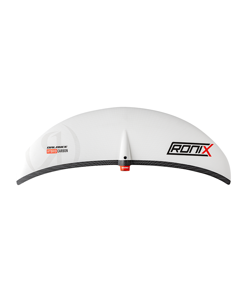 Ronix Hybrid Carbon - Balance Front Wing - White / Black - 1300cm