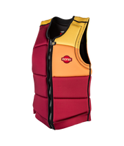 Ronix Coral - Women's CE Approved Impact Vest - Maroon Swirl - XS