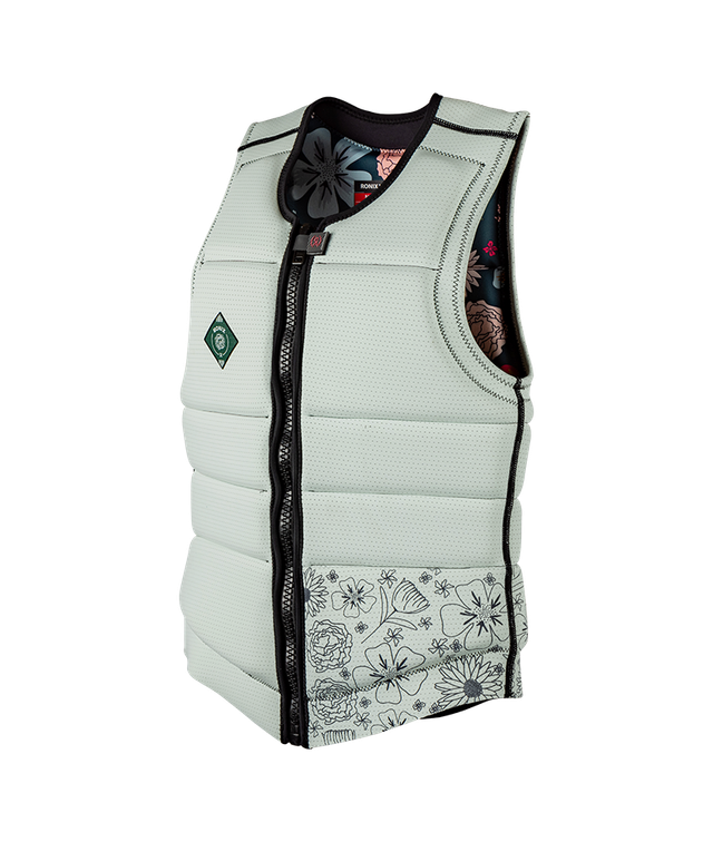 Ronix Rise - Women's CE Approved Impact Vest - Mint/Floral - XS