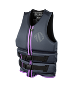 Load image into Gallery viewer, Ronix Avalon - Women&#39;s Yes - L70 - US/CA CGA Life Vest - Ash/Violet - L
