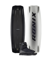 Ronix 142 - One Legacy Core w/ One - Intuition - Gloss Midnight - 9 Wakeboard Package