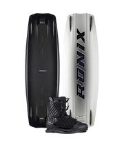 Ronix 146 - One Legacy Core w/ One - Intuition - Gloss Midnight - 9 Wakeboard Package