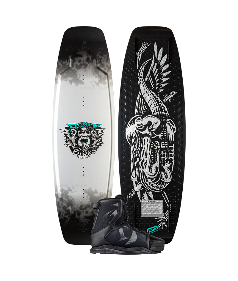 Ronix 2026 Parks 143 Wakeboard With Parks Boots Size 8-9