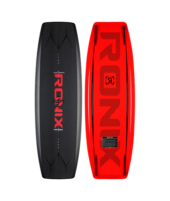 Ronix District - Modello Core - Metallic / Red - 144 Wakeboard