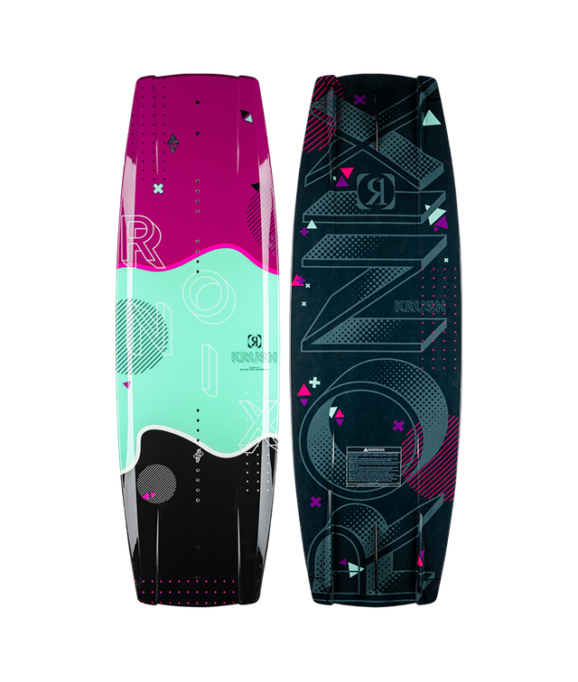 Ronix Krush - Modello Core - Mint / Merlot - 130 Wakeboard