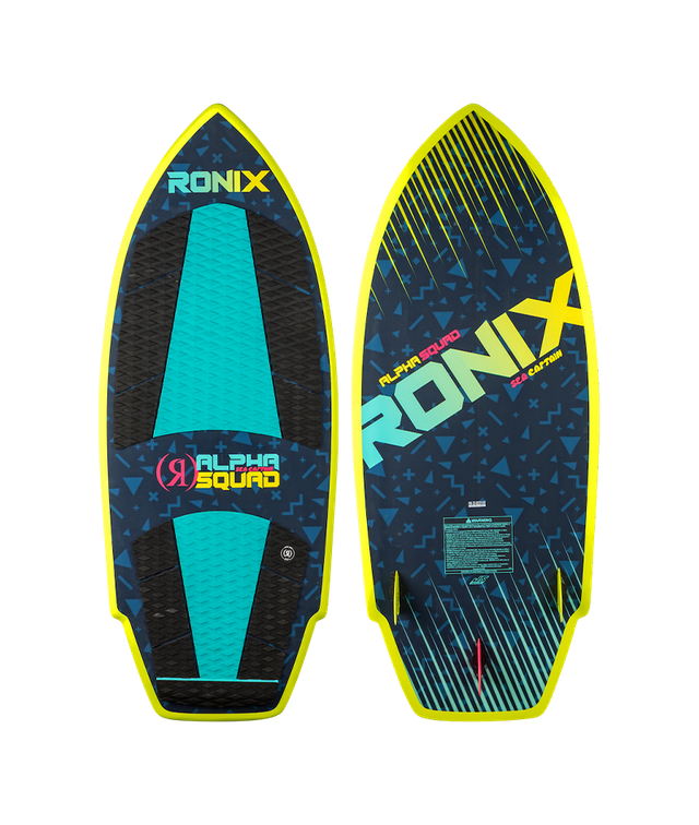Ronix Alpha Squad Sea Captain - Standard Core - Blue / Yellow - 4'2