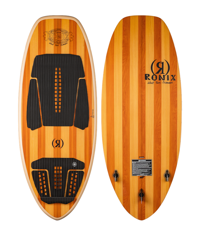 Ronix Blunt Nose Skimmer - Element Core - Wood Inlay - 58 in.