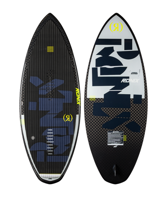 Ronix Skimmer - Carbon Air Core 4 - Black / White / GP Yellow - 58 in.