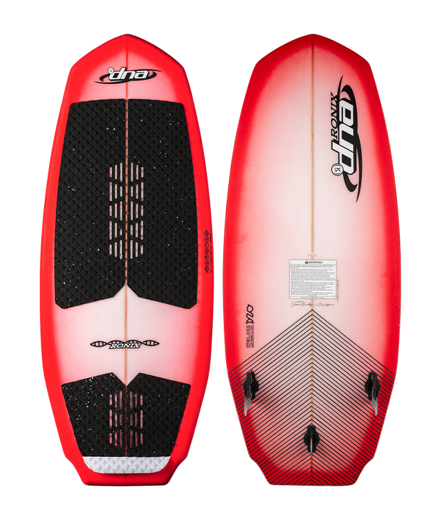 Ronix DNA - Flyweight Pro - Arctic / Racing Red / Carbon - 4'5