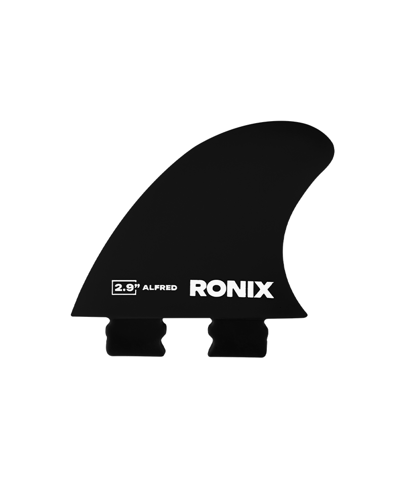 Ronix 2.9 in. - Fiberglass Button - Alfred - Center Surf Fin - Black