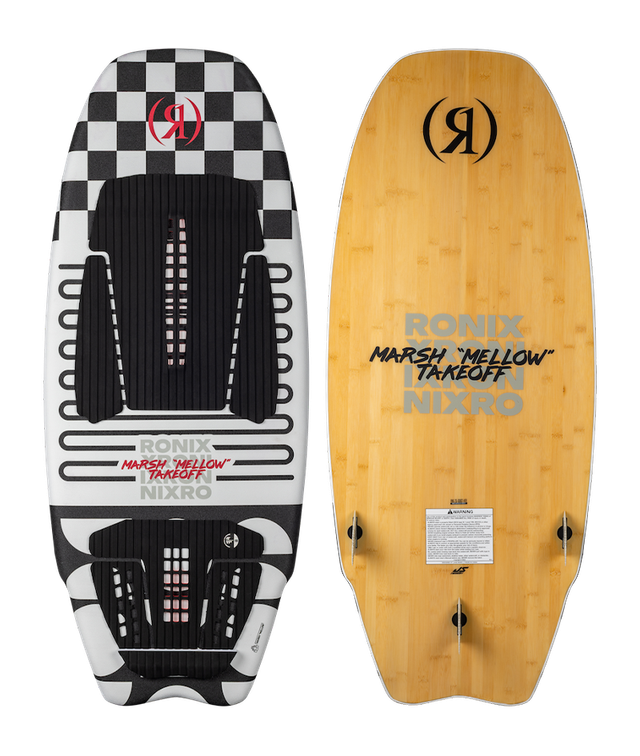 Ronix Takeoff - Marsh 'Mellow' - Checkered / Bamboo - 4'5