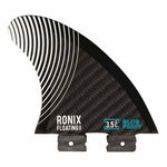 Load image into Gallery viewer, 3.5 in. - Floating Fin-S 2.0 - Blueprint - Center Surf Fin - Carbon