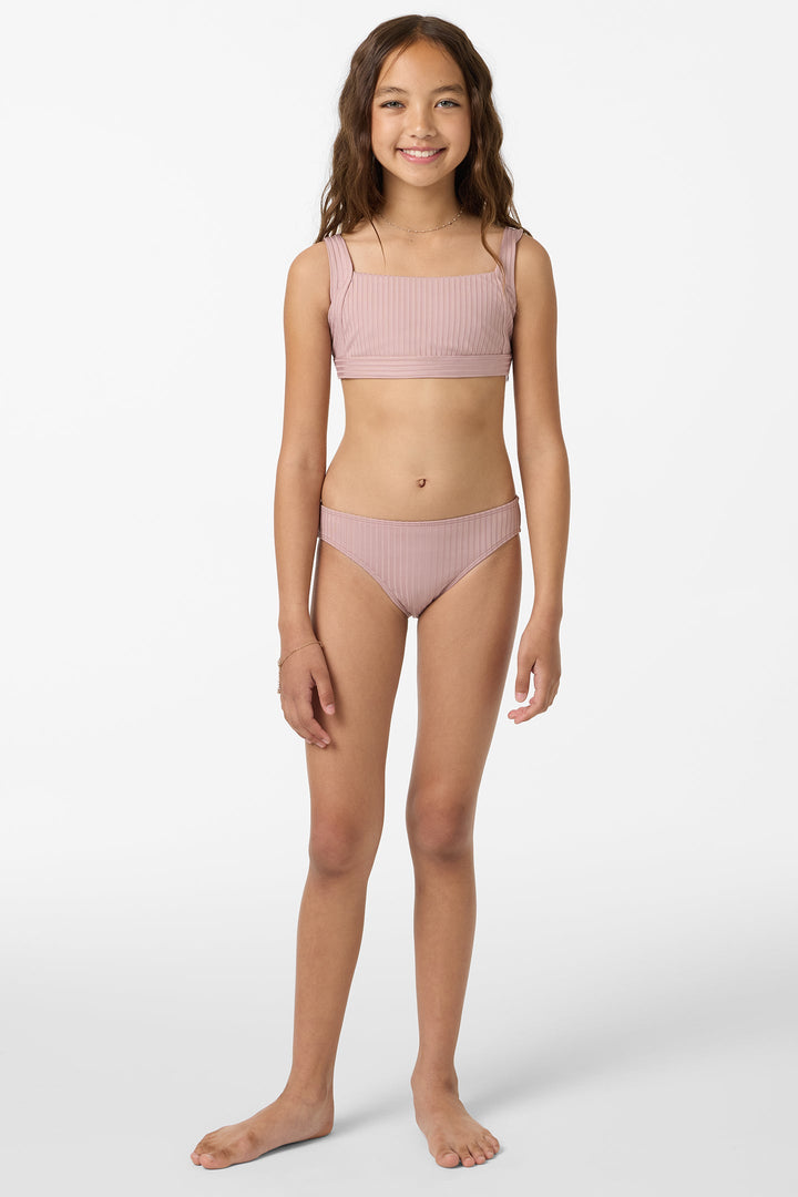 Girls Shorebreak Rib Swim Set 16