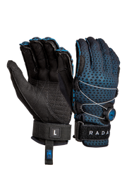 Radar Vapor-A BOA Inside-Out Glove - Black / True Blue Ariaprene - L