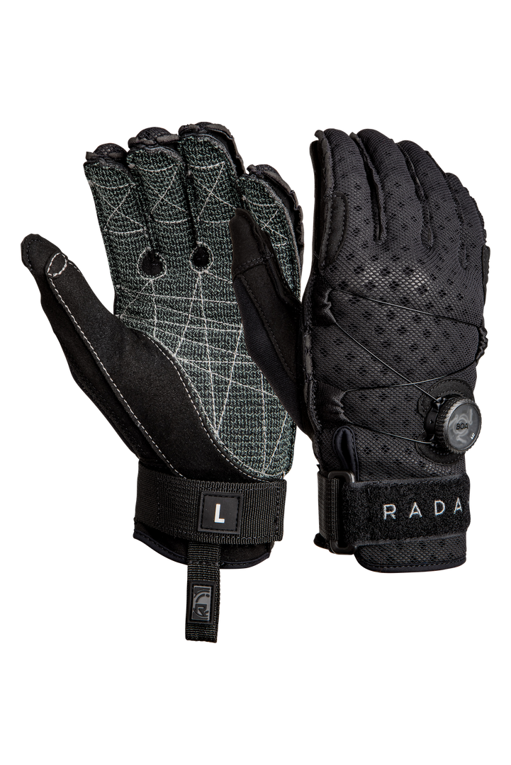 Radar Vapor-K BOA Inside-Out Glove - Black / Shadow Ariaprene - M