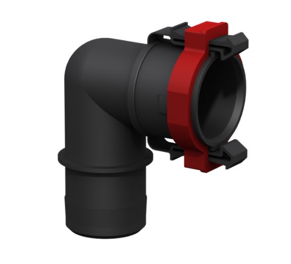 1-1/8" Elbow QC Socket Flow Rite