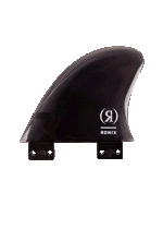 Load image into Gallery viewer, 2.9 in. - Alfred Polycarbonate Bottom Mount Surf Fin (1 pack) - Black
