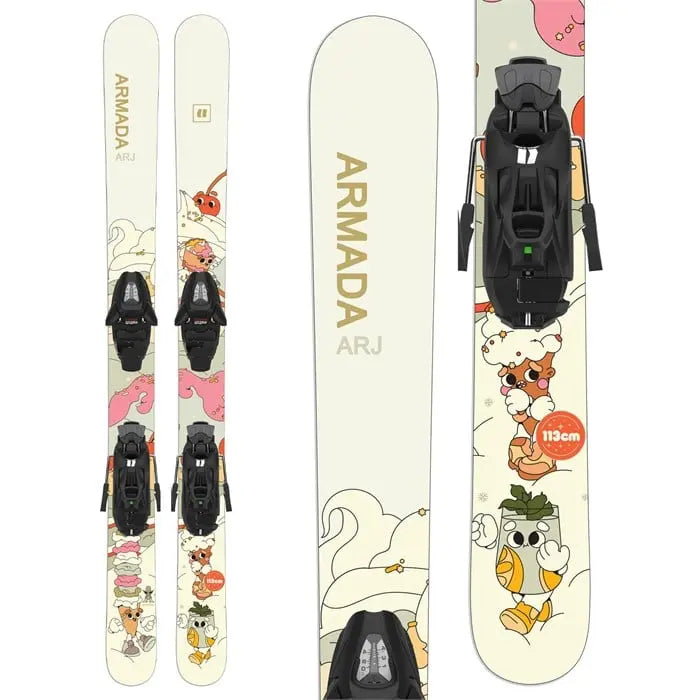 ARJ + C5- 133/SKI'S KID WHITE