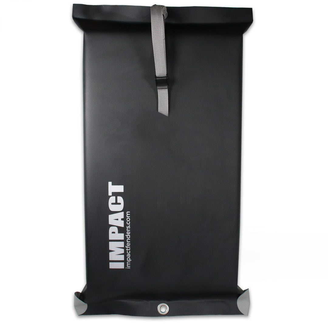 IWS LOGO BOAT FENDER MEDIUM BLACK