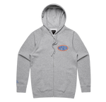 Load image into Gallery viewer, Moto Lt Weight Zip - Heather XL
