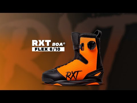 Ronix RXT BOA Wake Boot Orange 8